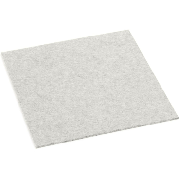 HEY-SIGN Untersetzer quadratisch aus Naturfilz, 5 mm, 100% reine Schurwolle, 6er-Set, Made in Germany, frei von Chemikalien und Schadstoffen. 25x25 cm - Bild-Darstellung des Produktes 1