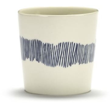 SERAX Feast by Ottolenghi Kaffeetasse 0,25 l, henkelloses Steingut mit farbigem Muster, Design von Yotam Ottolenghi. Serax Feast by Ottolenghi - Bild-Darstellung des Produktes 1