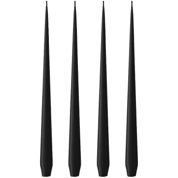 ester & erik Stabkerzen 4er-Set – elegante, konische Kerzen aus Dänemark in verschiedenen Größen und Farben. 4 Stück Ø 2,6 cm - Höhe 32 cm - Bild-Darstellung des Produktes 1