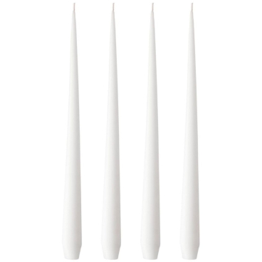 ester & erik Stabkerzen 4er-Set – elegante, konische Kerzen aus Dänemark in verschiedenen Größen und Farben. 4 Stück Ø 2,6 cm - Höhe 32 cm - Bild-Darstellung des Produktes 1