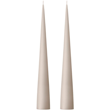 ester & erik Kegelkerzen 2er-Set – elegante konische Kerzen, in verschiedenen Farben und Größen erhältlich, gefertigt in Dänemark. 2 Stück Ø 4,4 cm - Höhe 37 cm - Bild-Darstellung des Produktes 1