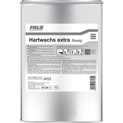 FALA-Werk Chemische Fabrik GmbH FALA Hartwachs Extra, Flüssiges Hochglanz-Bohnerwachs, 10 l - Blechkanister 7130