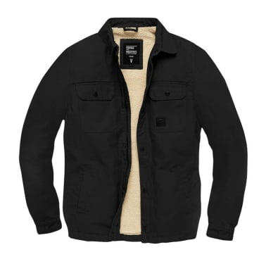 Vintage Industries Dean Sherpa – robuste Canvas-Workwear-Jacke mit Sherpa-Futter. XL - Bild-Darstellung des Produktes 1