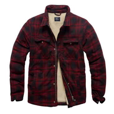 Vintage Industries Class Sherpa Jacke, 100 % Baumwolle mit weichem Sherpa-Futter. 2XL - Bild-Darstellung des Produktes 1