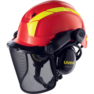 uvex Waldarbeiterset, Unisex, rot – UVEX ARBEITSSCHUTZ, Artikelnummer LOV_041935. LOV_041935 - Bild-Darstellung des Produktes 1