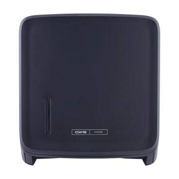 CWS PureLine EcoBlack Paper Faltpapierspender, mit Panel Maße (H x B x T): 355 x 319 x 154 mm - Bild-Darstellung des Produktes 1