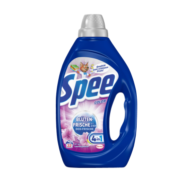 Spee Gel Blütenfrische 24H Deo-Frische Colorwaschmittel, 22 WL 990 ml - Flasche - Bild-Darstellung des Produktes 1