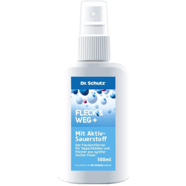Dr. Schutz® Fleck & Weg + Fleckentferner 100 ml - Flasche (1 Karton = 12 Flaschen) - Bild-Darstellung des Produktes 1