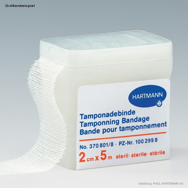 HARTMANN Tamponadebinde steril 5 m x 1 cm HARTMANN Tamponadebinde steril 5 m x 1 cm - Bild-Darstellung des Produktes 1