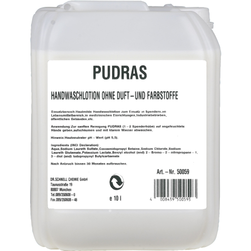 Dr. Schnell PUDRAS Spenderseife