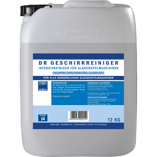 DR Gewerbe Spülmaschinenreiniger Glas