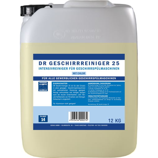 DR Gewerbe Spülmaschinenreiniger 25