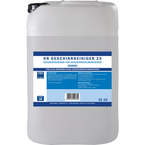 DR Gewerbe Spülmaschinenreiniger 25 chlorfrei