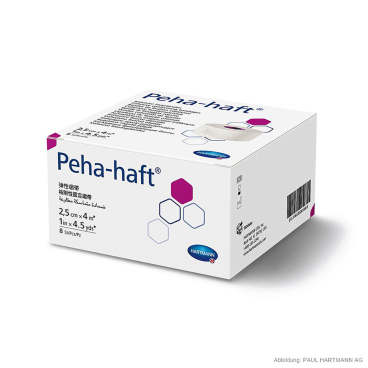 Hartmann Peha-haft Fixierbinden 4 m x 2,5 cm, lose (8 Stck.) Hartmann Peha-haft Fixierbinden 4 m x 2,5 cm, lose (8 Stck.) - Bild-Darstellung des Produktes 1