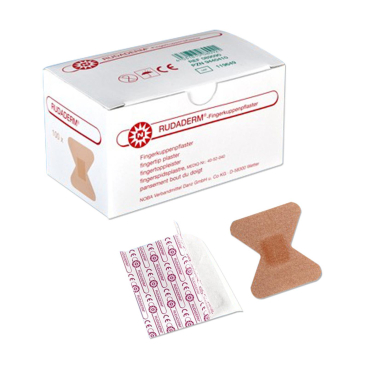 NOBA Rudaderm Fingerkuppenpflaster 100 Stück NOBA Rudaderm Fingerkuppenpflaster 100 Stück - Bild-Darstellung des Produktes 1