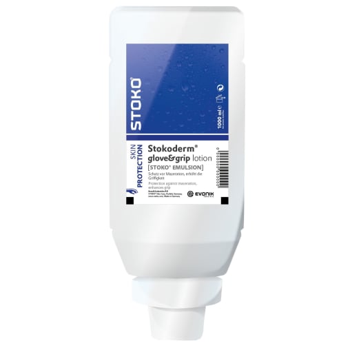 Stokoderm® glove&grip – unparfümiert, Hautschutzlotion