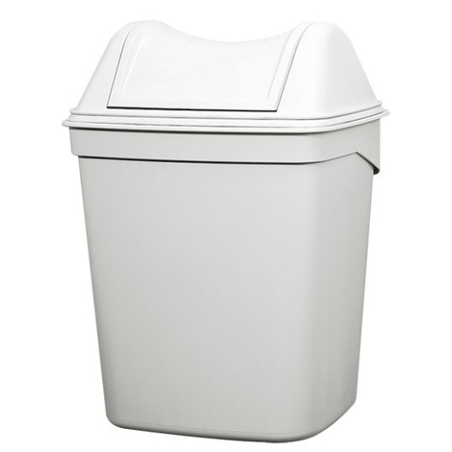 racon® rubby Abfalleimer mit Schwingdeckel, 8 L