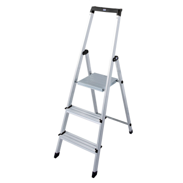 Krause Solidy Stufenstehleiter 3 Stufen 1 Stück - Bild-Darstellung des Produktes 1