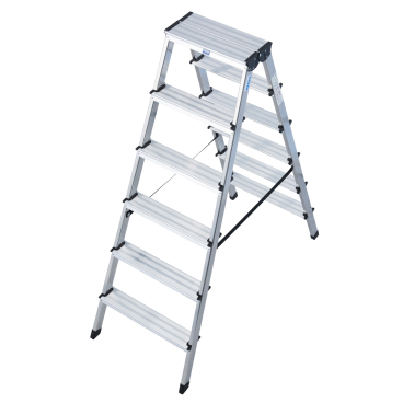 Krause Dopplo Stufen Doppelleiter 2x6 Stufen 1 Stück - Bild-Darstellung des Produktes 1