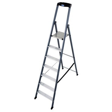 Krause SePro S Stufenstehleiter eloxiert 7 Stufen 1 Stück - Bild-Darstellung des Produktes 1