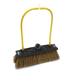 Unger Germany GmbH UNGER nLite® Naturhaarbürste, für Glas- und Fassadenreinigung, Kurze Borsten - Breite: 27 cm NLE27