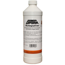 Firma Petra Ringler OPTAN Kotzpulver, Streugranulat mit Frischeduft zum Aufnehmen von Erbrochenem, 1 Liter - Flasche 0430/060