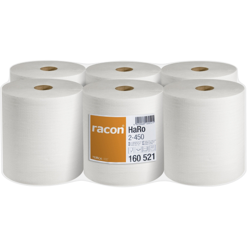 racon® premium Handtuchrolle, 20 x 36 cm, 2-lagig, weiß
