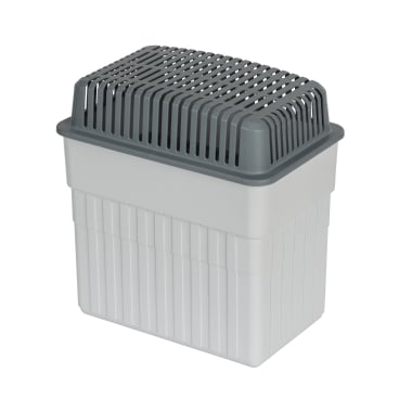 WENKO Luftentfeuchter,  nachfüllbarer Raumentfeuchter, 2 kg
 1 Stück, Farbe: grau - Bild-Darstellung des Produktes 1