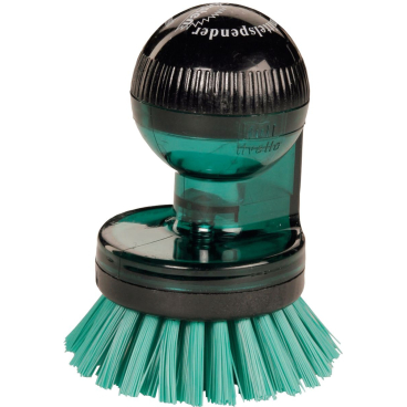 Haug spüli-rondo Knopfbürste Farbe: transparent / grün - Bild-Darstellung des Produktes 1