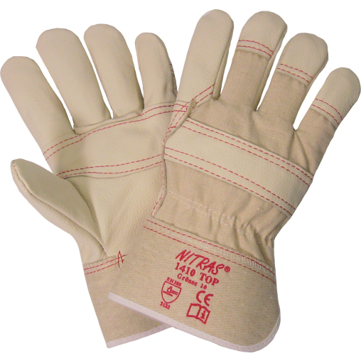 NITRAS Mercedes-Polsterlederhandschuhe