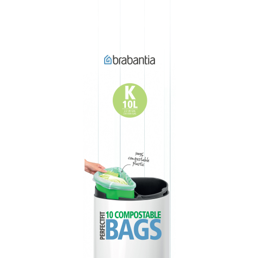 Brabantia Müllbeutel - Biologlisch abbaubar