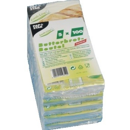 Papstar Butterbrotbeutel, fettdicht