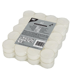 PAPSTAR Spitzkerze 10 Kronkerzen 2,3 Cm · 34 Cm Weiss Aus 100 % Stearin